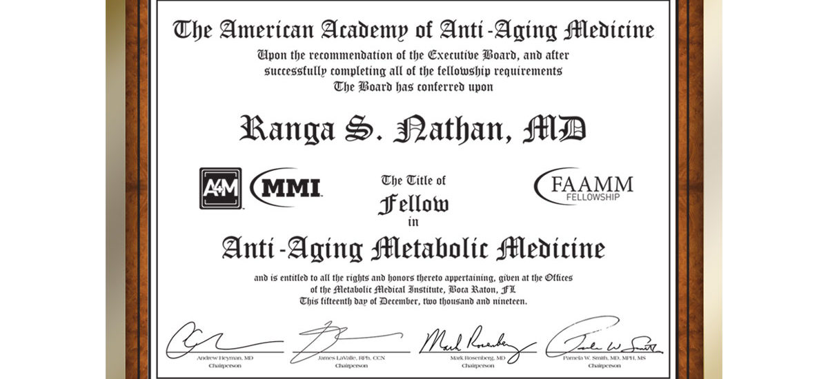 [photo]- Anti Aging Metabolic Medicine